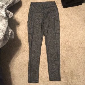 Aerie fleece lined leggings w/pockets